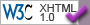 Valid XHTML 1.0 Transitional
